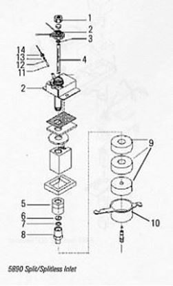 Image de Kit de fournitures pour injecteur split/splitless (unité)