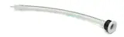 Spray chamber drain tube assembly